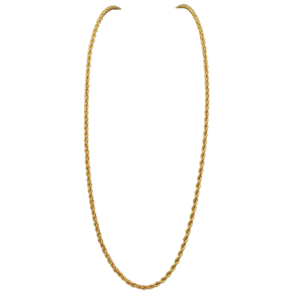 Collar con cadena de oro de 22 quilates de 16" con estampado increíble para regalo de despedida de tía abuela 