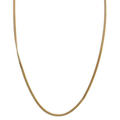 Bis 916 Siegel Echtgold 18" Halskette Kette für ihn Ruhestandsgeschenk Schmuck 