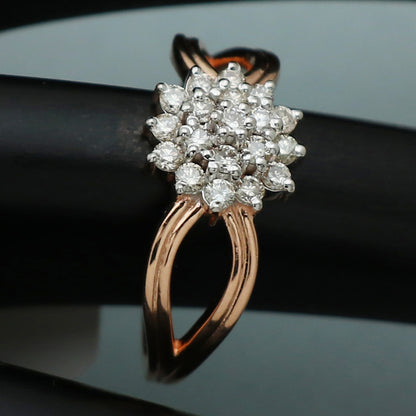 14 karat hallmark golden rose gold 7.25 ring for grand niece martin king day gift jewelry