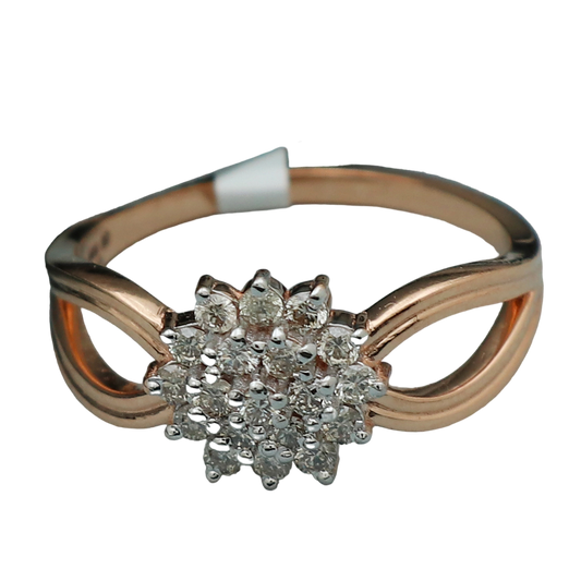 14 karat hallmark golden rose gold 7.25 ring for grand niece martin king day gift jewelry