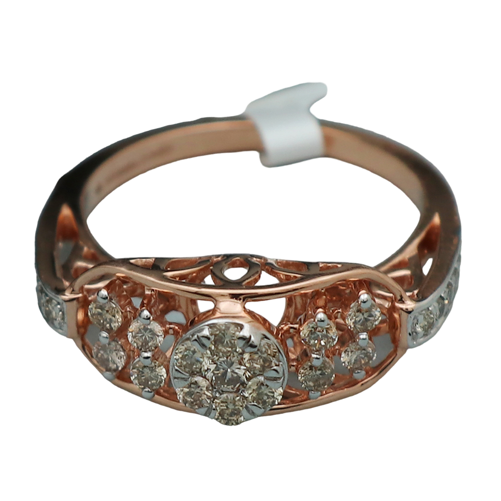 14cts stamp hallmark rose gold 6.75 ring for great grand niece st. patrick day gift jewelry