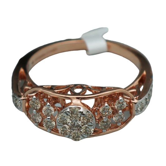 14cts stamp hallmark rose gold 6.75 ring for great grand niece st. patrick day gift jewelry