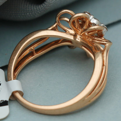 bis 583 hallmark magnificent rose gold 6.25 ring for half sister april fool gift jewelry