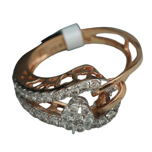 14 carat print first class rose gold 6 ring for cousin wife labor day gift jewelry