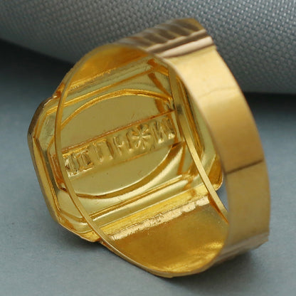 20k seal surpassing gold 8.75 ring for maternal grandmother housewarming gift jewelry