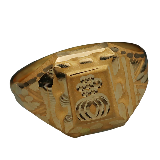 20 carat print unique gold 9 ring for daddy sweetest day gift jewelry