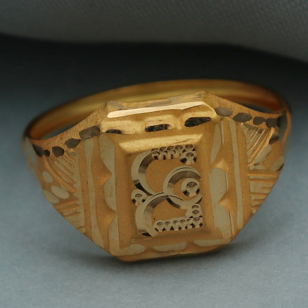 20 karat print original  gold 9.75 ring for nephew easter gift jewelry