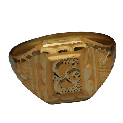 20 karat print original  gold 9.75 ring for nephew easter gift jewelry