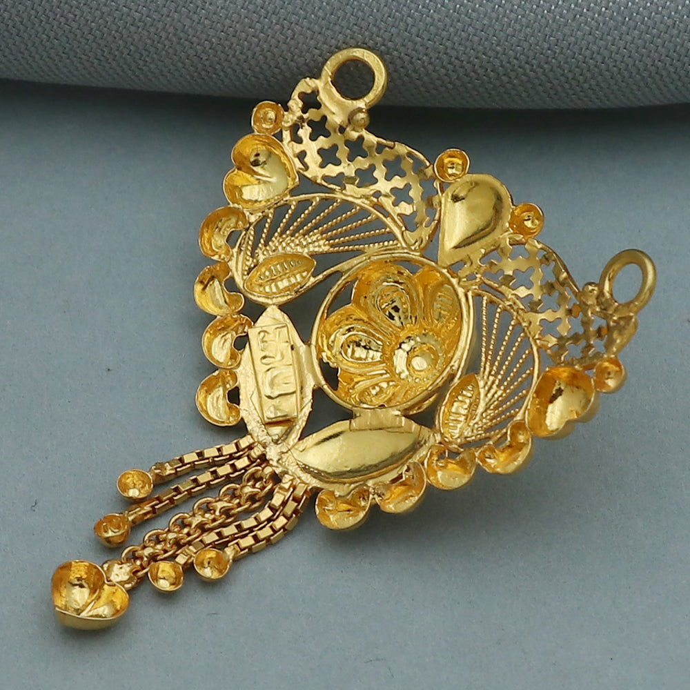 bis 833 print ultimate gold 3.5 cm pendant for great grand father labor day gift jewelry