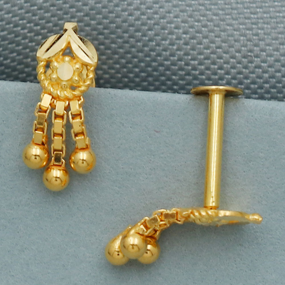 20cts print ultimate gold 1 cm stud earring for mother sweetest day gift jewelry