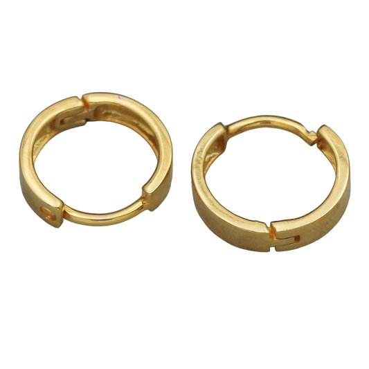 20 karat stamp dubai gold 1.2 cm hoop earring for sister in law fathers day gift jewelry