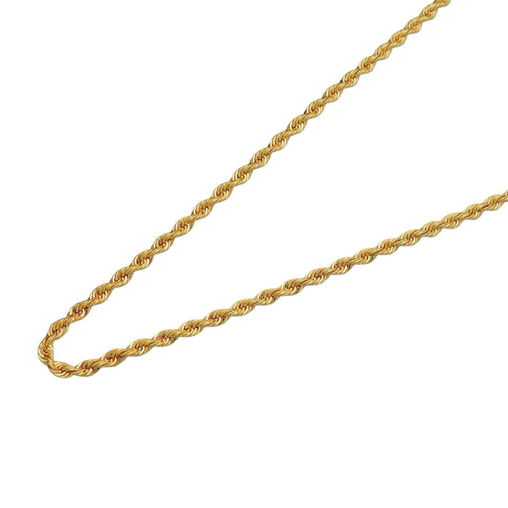 Collar de cadena de oro de 22" con sello distintivo bis 916, magnífico regalo de agradecimiento para sobrina, joyería