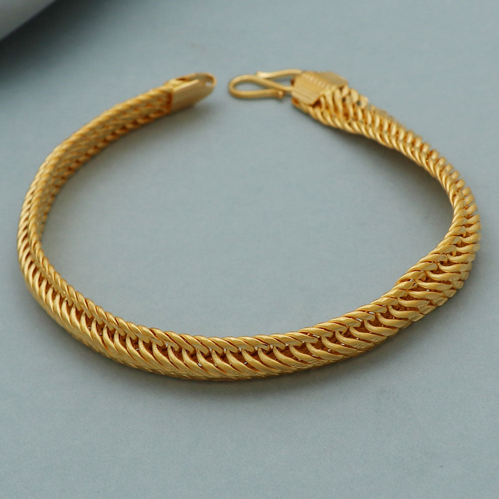 Pulsera de oro de Dubái de 22 quilates con sello de 20,6 cm para suegra, regalo de boda, joyería 