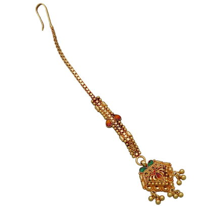 22 karat print veritable gold 11.5 cm tika for wife new year gift jewelry