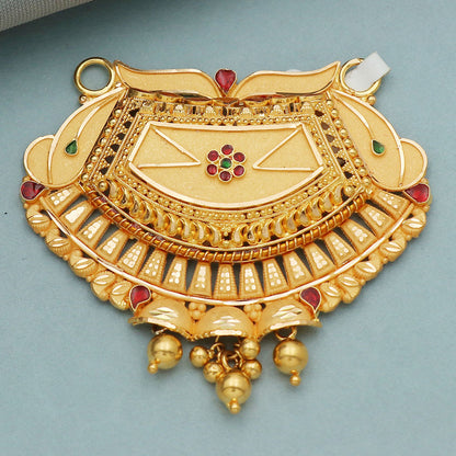 22 carat print veritable gold 4.4 cm pendant for great grand parents easter gift jewelry