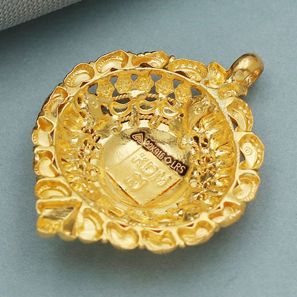 bis 916 stamp actual gold 2.6 cm pendant for bridegroom cinco de mayo gift jewelry