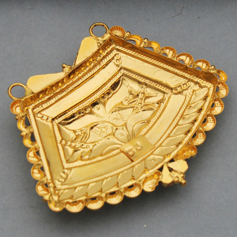 bis 916 hallmark indian gold 3.2 cm pendant for half son birthday gift jewelry