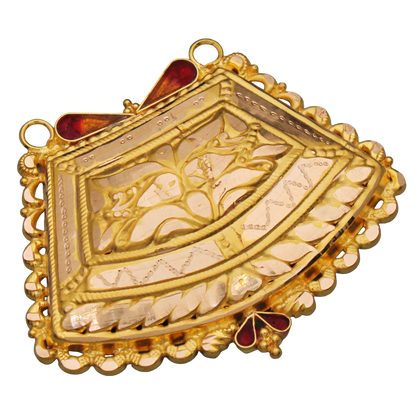 bis 916 hallmark indian gold 3.2 cm pendant for half son birthday gift jewelry