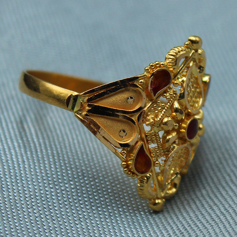 bis 916 print solid gold 6.75 ring for grand aunt labor day gift jewelry