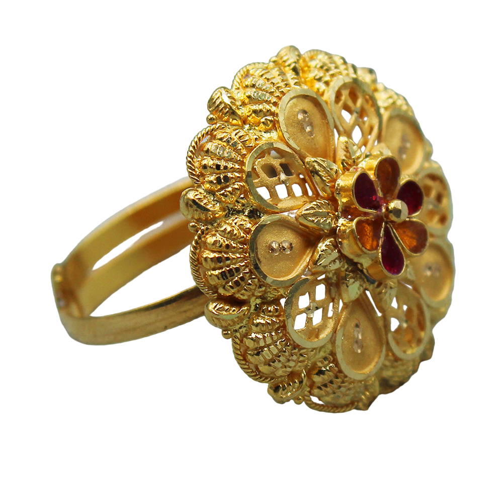 22 karat seal strong gold adjustable cm ring for 4 great grandchild back to school gift jewelry