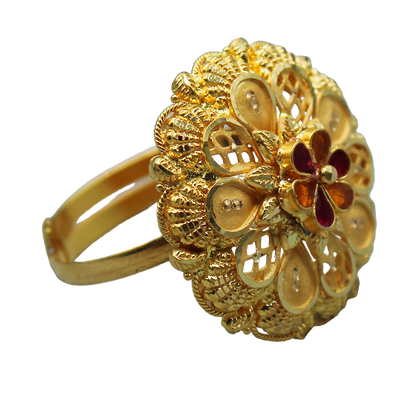 22 karat seal strong gold adjustable cm ring for 4 great grandchild back to school gift jewelry