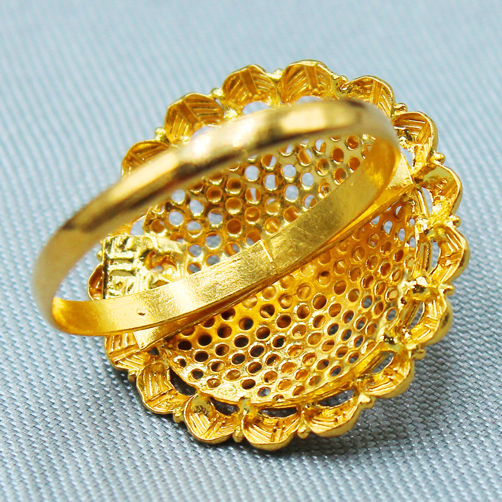 22k stamp hallmark gold 6.75 ring for mom christmas gift jewelry