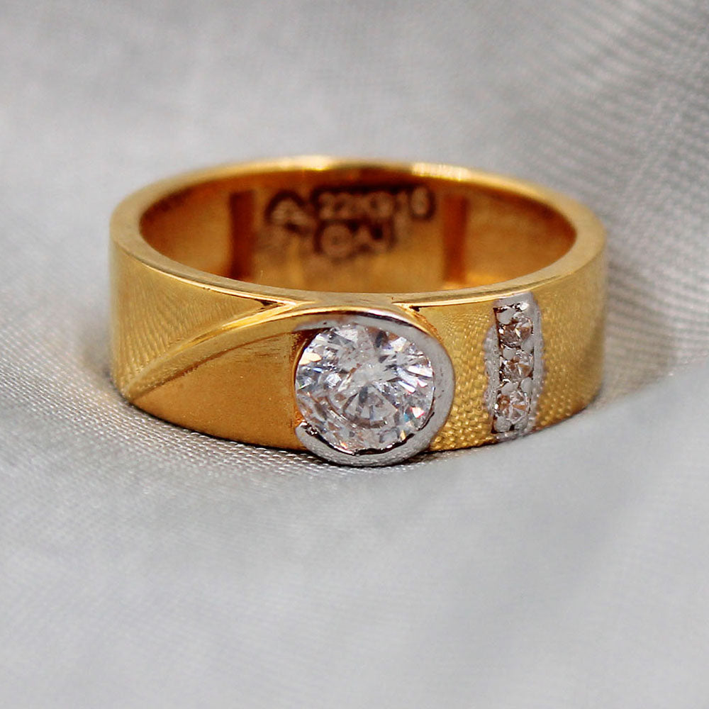 bis 916 stamp pure gold 5.5 ring for step daughter miss you gift jewelry