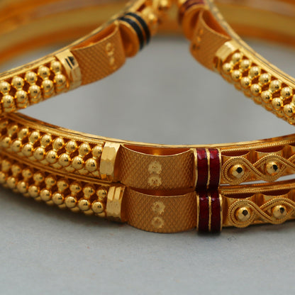 Brazalete de oro real de 22 quilates con sello de 6,1 cm para él, regalo de joyería de Hanukkah 