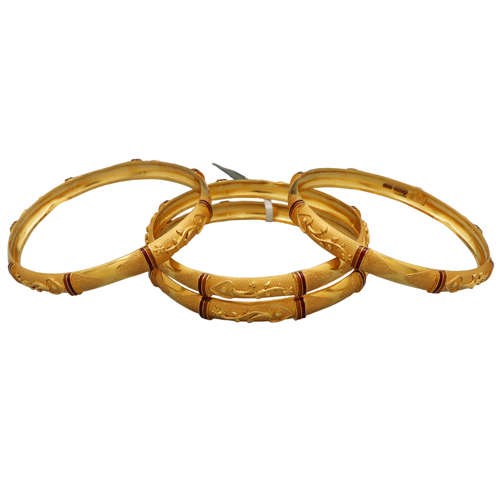 Brazalete de oro macizo de 22 quilates de 6,1 cm para regalo de inauguración de la casa de mujer 