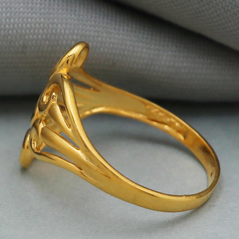 bis 916 seal sparkling gold 6.25 ring for boss first communion gift jewelry