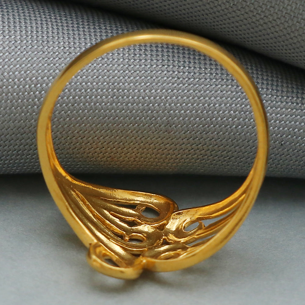 bis 916 seal sparkling gold 6.25 ring for boss first communion gift jewelry