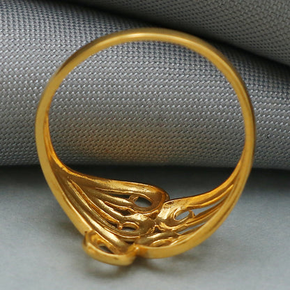 bis 916 seal sparkling gold 6.25 ring for boss first communion gift jewelry