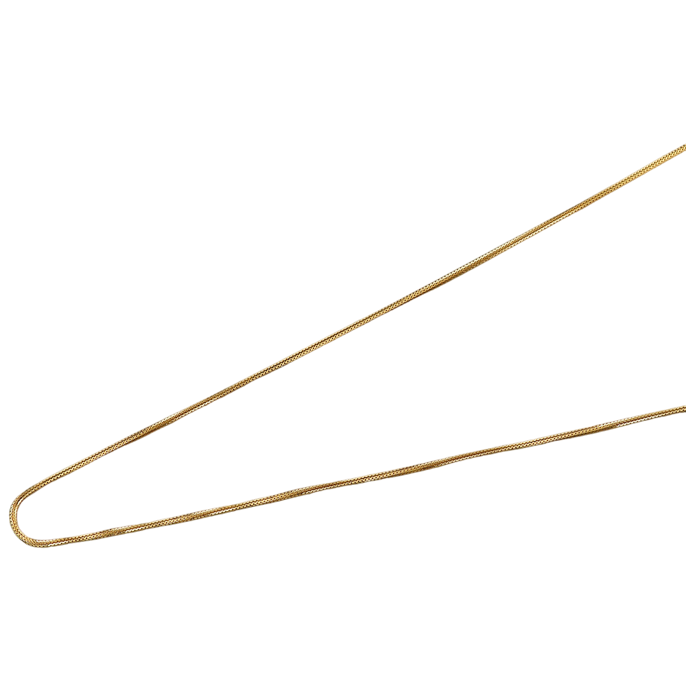 22 Karat Siegel, bestes Gold, 44,5 cm, Halskette für Enkelkind, Glücksbringer, Schmuck 