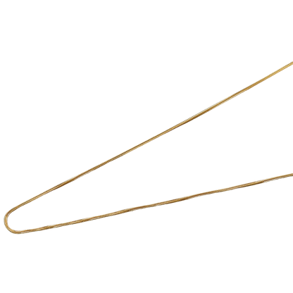 22 Karat Siegel, bestes Gold, 44,5 cm, Halskette für Enkelkind, Glücksbringer, Schmuck 