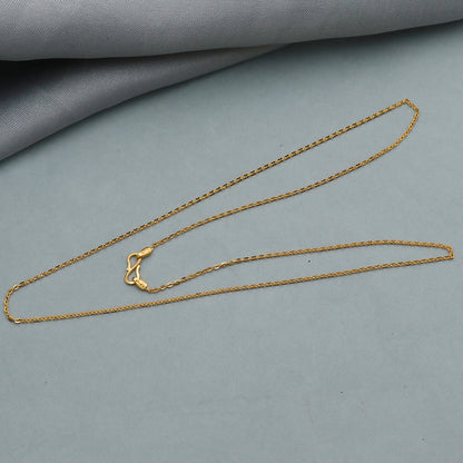 bis 916 Druck erstklassige goldene 18'' Halskette Kette für 4 Urenkel Abschiedsgeschenk Schmuck 