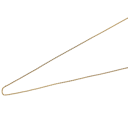 bis 916 Druck erstklassige goldene 18'' Halskette Kette für 4 Urenkel Abschiedsgeschenk Schmuck 