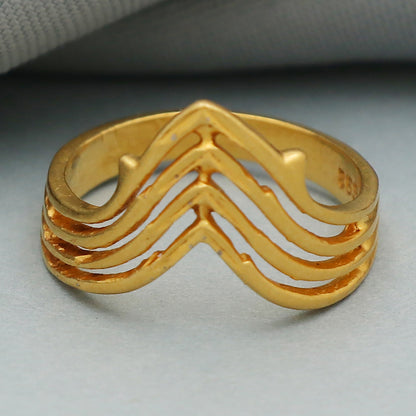 bis 916 stamp bright gold 6 ring for grand mother nurses day gift jewelry