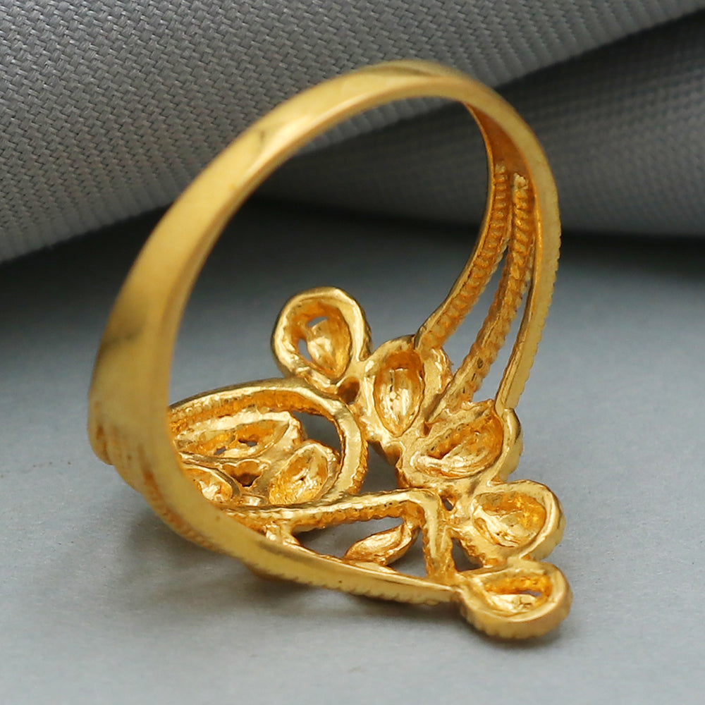 bis 916 seal real gold 7.5 ring for cousin wife valentine day gift jewelry