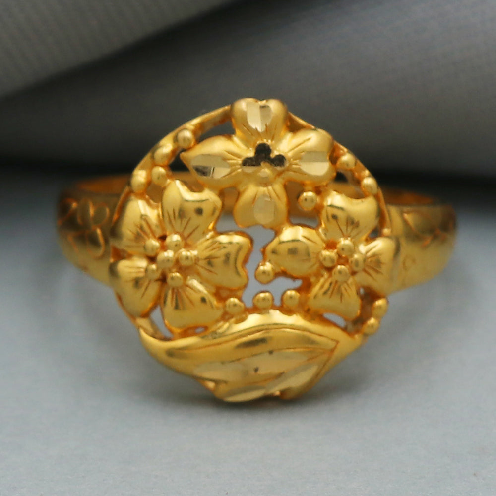 22k seal authentic gold 7 ring for stepaunts president day gift jewelry