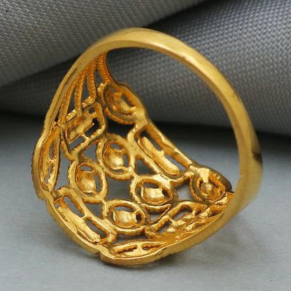 22 karat hallmark genuine gold 7.75 ring for grand aunt april fool gift jewelry