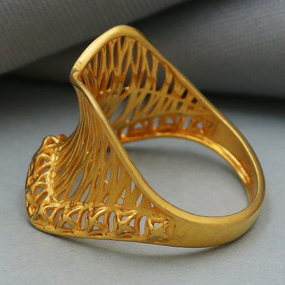 22 carat seal truthful gold 8 ring for grand daughter memorial day gift jewelry