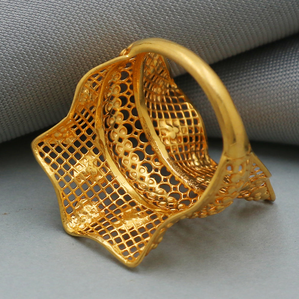 22k print ultimate gold 8 ring for great grand daughter labor day gift jewelry