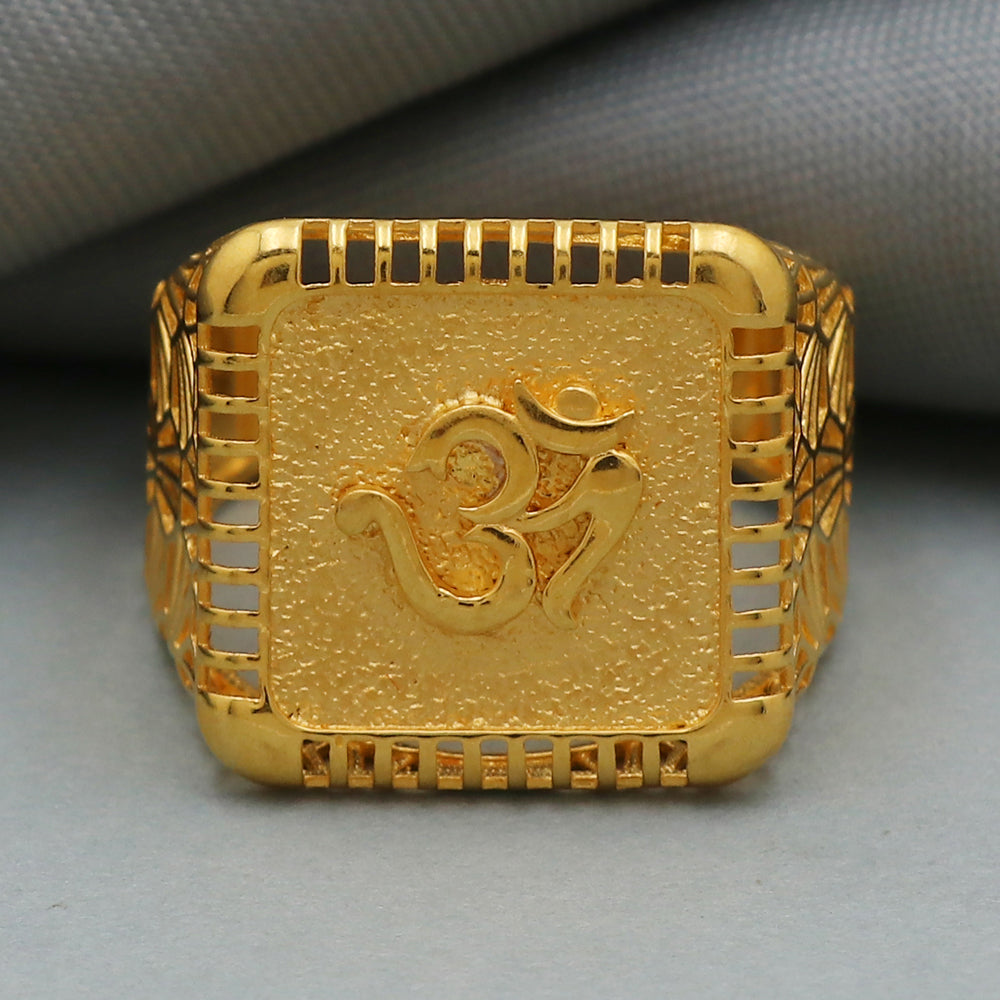 22 carat print veritable gold 9.75 ring for mother in law new year gift jewelry