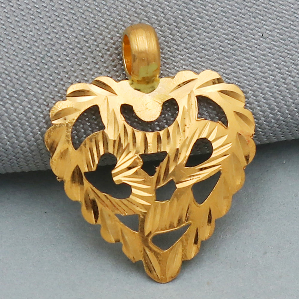 bis 916 print yellow gold 1.9 cm pendant for him columbus day gift jewelry