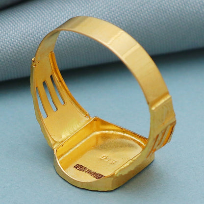 22 karat seal surpassing gold 10.5 ring for partner congratulations gift jewelry