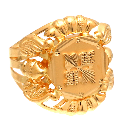 22 carat hallmark unseen gold 10 ring for parents eid al-fitr gift jewelry