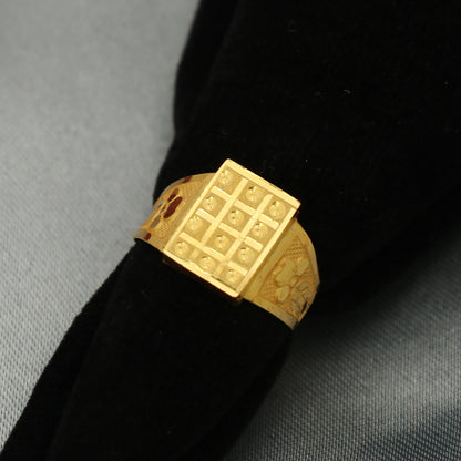 22 carat stamp dubai gold family rings size us 6.25 father old style jewelry