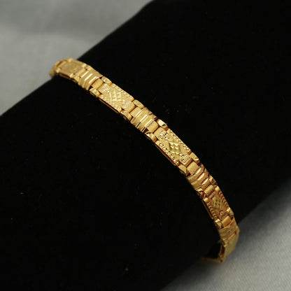 22cts stamp indian gold 19cm bangle bracelets mother gift bestseller jewelry