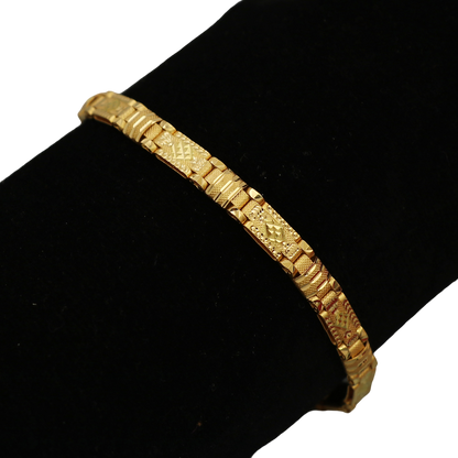 22cts stamp indian gold 19cm bangle bracelets mother gift bestseller jewelry