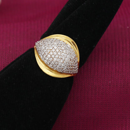 22cts hallmark yellow gold wedding ring size us 7.5 female hot selling jewelry